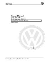Volkswagen Golf Variant 2015 User manual