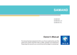 Ikco Samand Owner's manual