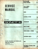 Saab V4 Sonette 3 Workshop Manual