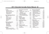 Chevrolet Corvette Convertible 2011 Owner's manual