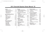 Chevrolet 2011 Equinox Owner's manual