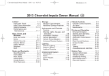 Chevrolet Impala Owner's manual