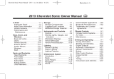 Chevrolet Sonic Owner's manual