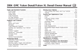 GMC 2004 Yukon Denali Owner's manual