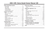 GMC Sierra Denal 2004 Owner's manual