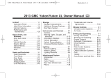 GMC 2013 Yukon Owner's manual