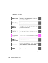 Toyota XD Owner's manual