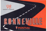 Pontiac Bonneville 1998 Owner's manual