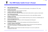 Pontiac Sunfire 1999 User manual