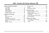Pontiac G6 2007 Owner's manual