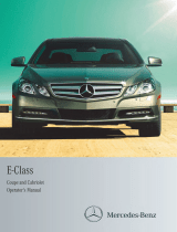 Mercedes-Benz 2013 E-Class Cabriolet Owner's manual