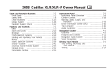 Cadillac XLR 2008 Owner's manual