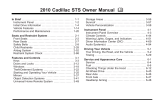 Cadillac STS 2010 Owner's manual