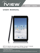 IVIEW 766TPC User manual