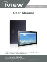 IVIEW 1170TPC User manual