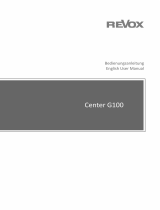 Revox Center G100 Operating instructions