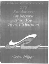 Sea Ray 1987 270 AMBERJACK Owner's manual