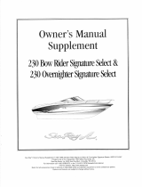Sea Ray 1997 230 OVERNIGHTER SELECT Owner's manual