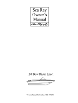 Sea Ray 2004 180 SPORT Owner's manual