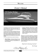 Sea Ray 2005 550 SEDAN BRIDGE Owner's manual