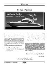 Sea Ray 2005 500 SEDAN BRIDGE Owner's manual