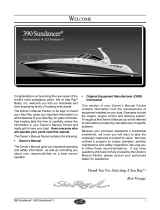 Sea Ray 2005 390 SUNDANCER Owner's manual