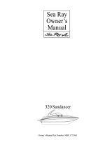 Sea Ray 2005 320 SUNDANCER Owner's manual