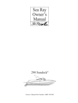 Sea Ray 2007 290 SUNDECK Owner's manual