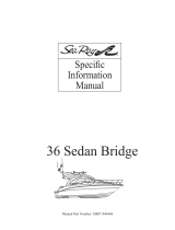 Sea Ray 2009 SEA RAY 36 SEDAN BRIDGE Owner's manual