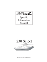 Sea Ray 2009 SEA RAY 230 SELECT Owner's manual