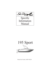 Sea Ray 2010 SEA RAY 195 SPORT Owner's manual