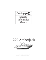 Sea Ray 2009 SEA RAY 270 AMBERJACK Owner's manual