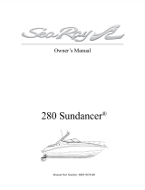 Sea Ray 2011 SEA RAY 280 SUNDANCER Owner's manual