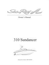 Sea Ray 2012 SEA RAY 310 SUNDANCER Owner's manual