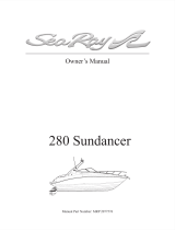 Sea Ray 2013 SEA RAY 280 SUNDANCER Owner's manual