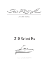 Sea Ray 2013 SEA RAY 210 SELECT EXECUTIVE Owner's manual