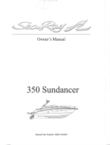 Sea Ray 2015 SEA RAY 350 SUNDANCER Owner's manual