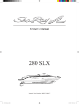 Sea Ray 2017 280SLX Owner's manual
