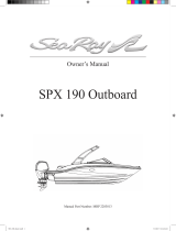 Sea Ray 2018 SPX 190 OB Owner's manual