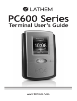 Lathem PC600 User manual