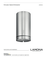 LAMONA 60cm Clear Cylinder Glass Insert User manual