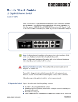 Edge-Core ECS4510-12PD User manual