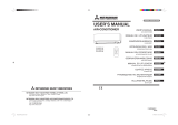 Mitsubishi Heavy Industries DXK09Z6-W User manual