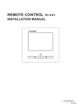 Mitsubishi Heavy Industries RC-EX3 Installation guide