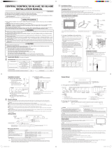 Mitsubishi Heavy Industries SC-SL4-BE/B Installation guide