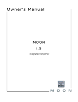 Simaudio MOON i.5 User manual