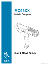 Zebra MC93XX Quick start guide