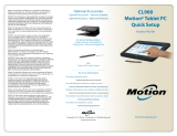 Motion CL900 TABLET PC FWS-001 Owner's manual