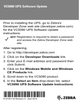 Zebra VC5090 Owner's manual