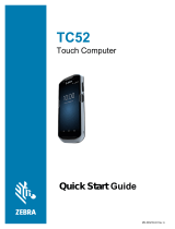 Zebra TC52 Quick start guide